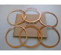 Set Di 6 Nuovo Originale Reinz Porsche 911 914-6 Rame Base Guarnizioni 2.0 2.2