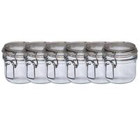 Set di 6 - Original Bormioli Fido 0,2 l top barattolo ermetico in vetro