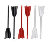Set di 6 paddle di miscelazione, asta di miscelazione epossidica, accessori per trapano, mixer riutilizzabile, accessori per trapano a colori