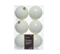 Set di 6 palle di Natale Alara Bianco