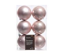 Set di 6 palle di Natale Amara Rosa