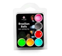 Set di 6 palline brasiliane Effetto mix 0,1 kg
