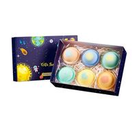 Set di 6 palline da bagno per bambini, pulizia profonda, naturale, per bambini, per spa, doccia, vasca da bagno, casa, compleanno, festa della mamma, San , relax