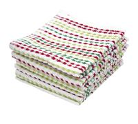 Set di 6 panni per mocio da bar Ritz Pebble Holiday rosso-verde