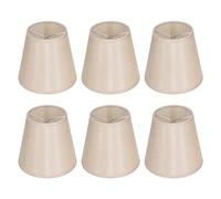 Set di 6 paralumi, paralume lampadario, paralume a parete per la restituzione della luce da parete da tavolo