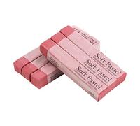 Set di 6 pastelli a gessetto morbidi, per schizzi, design artistico, bastoncini da pittura a pastello, ideali per principianti, artisti, pittori amatoriali, bambini, studenti, rosa