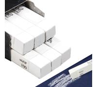 Set di 6 pastelli quadrati bianchi morbidi, non tossici, per disegnare, per artisti professionali, per schizzi, pastelli a olio, kit per pittura, forniture artistiche per artisti principianti che