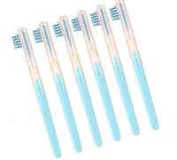 Set di 6 pennelli per ciglia facili da viaggio, set di 6 pezzi, per ricci compatti e rinforzatori di volume, per borsa per il trucco