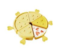 Set di 6 per ghiaccioli a griglia - Stampo per congelamento riutilizzabile impilabile per uso alimentare, vassoio da dessert multiuso | Macchina per ghiaccioli con torta yogurt fai-da