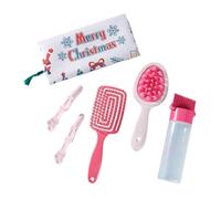 Set di 6 pettini per capelli di Natale per lo styling dei capelli Set di spazzole per capelli scava fuori spazzola per capelli pettine per massaggio a doppio lato del cuoio capelluto