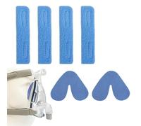 Set di 6 Pezzi (4 Cuscinetti Auricolari + 2 Cuscinetto Nasale), Protezioni per Cannula Nasale, Copriorecchie per Cannula, Cuscino per le Orecchie e Naso, Comfort e Traspiranti, Riducono Irritazioni