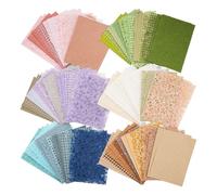 Set Di 6 Pezzi Di Tessuto A Rete Assortito Per Album Di Ritagli Testurizzati