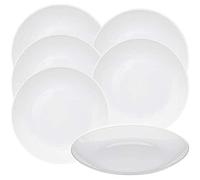Set di 6 piatti bianchi WellHome.