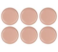 Set Di 6 Piatti Da Colazione 19,5 Cm MYNTE Coral Almond In Ceramica Ib Laursen