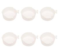 Set Di 6 Piatti Fondi MARINA PESCE 15cm Bianco Ceramica Virginia Casa