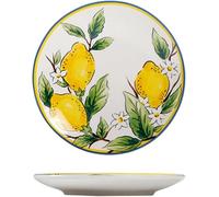 Set Di 6 Piatti Piani In Ceramica Blu E Bianca Con Decorazioni Floreali - Piatti In Stile Bohémien Da 15 cm, Ideali Per I Pasti Di Tutti I Giorni O Per Le Occasioni Speciali(E)