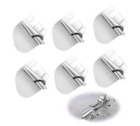 Set di 6 piedini per orli arrotolati,Piedino Macchina da Cucire Kit,Piede Orlo Rotolato da Cucire,Sewing Rolled Hemmer Foot,Rolled Hem Hemmer Presser Foot,per Casa, Negozio di Abbigliamento