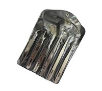 Set di 6 pinzette in acciaio inox per compiti precisi per riparazioni elettroniche e creazione di gioielli industriali pinzette per utensili manuali
