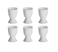 Set Di 6 Portauova CASHMERE H. 7Cm D. 5Cm Bianco Maxwell & Williams