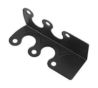 Set di 6 protezioni angolari in metallo vintage progettate per una protezione durevole di battiscopa e angoli in residenza e luoghi di lavoro (nero, 12 pezzi)