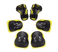 Set di 6 protezioni per bambini, gomiti, ginocchiere per pattinaggio, scooter, skateboard, ciclismo, balance bike pad
