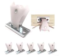 Set di 6 pulegge per tende in metallo e plastica per accessori per tende a pacchetto per migliorare il movimento della corda della tenda