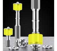 Set di 6 punte magnetiche per cacciavite ad anello, 25-150 mm, in lega di acciaio PH2, punte a croce per driver, trapano elettrico, cacciavite portatile con