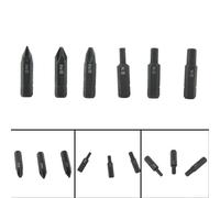 Set di 6 punte per cacciavite a gambo esagonale, PH1, PH2, PH3, H4, H5, H6, 36 mm, magnetiche, in lega di acciaio per manuali, cacciaviti elettrici e trapani