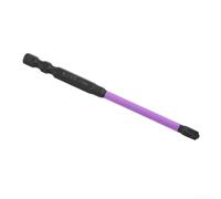 Set di 6 punte per cacciavite da elettricista, punte a croce con magnetismo, acciaio legato HRC63 per interruttore a presa, nero, blu, viola, arancione, 65 mm, 110 mm (FPH2)