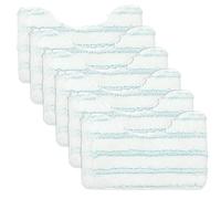 Set di 6 rivestimenti di ricambio in microfibra per lavapavimenti Leifheit Micro Duo Telescope, tergicristalli per vasca da bagno Leifheit accessori di ricambio, rivestimento per mop, tergicristallo