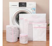 Set di 6 sacchetti per la lavatrice per vestiti borse intimo e scarpe