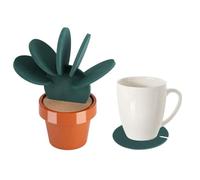 Set di 6 Sottobicchieri Creativi a Forma di Cactus, Moltifunzione Pastiglie Sottobicchieri Isolati per Decorazione Casa e Ufficio, Regali