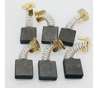 Set di 6 spazzole di carbone #44 per motori elettrici e utensili elettrici Hitachi PH65A, Z1G-FF-15, 180 (G180SE2), dimensioni 7 x 17 x 18 mm