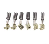 Set di 6 spazzole in carbonio per CD105, CD110, per smerigliatrici angolari CD115, KG900, ottimizza la funzione motore elettrico