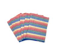 Set di 6 Strofinacci Cucina Cotone - Strofinacci Cucina Spugna Multicolor - Cano