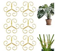 Set di 6 supporti plantari plants trellis plantSupport for indoor plants, upgrade metal plants stabilizer for ClimbingPlants Houseplant, Indoor PlantsAccessories
