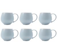 Set Di 6 Tazze TINT ROUND Azzurro Chiaro 450Ml Porcellana Maxwell & Williams