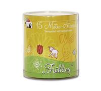 Set di 6 timbri Heyda Primavera, 15 pezzi