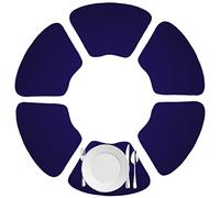 Set di 6 tovagliette a rete con zeppa per tavola rotonda, a rete