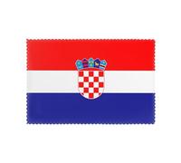Set di 6 tovagliette con bandiera della Repubblica di Croazia, 30,5 x 45,7 cm, ideali per feste, cucina, sala da pranzo