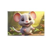 Set di 6 tovagliette con motivo a topolino, 30,5 x 45,7 cm, ideali per feste, cucina, sala da pranzo, decorazione