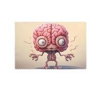 Set di 6 tovagliette da 30,5 x 45,7 cm con stampe YYHHAOFA Human Brain - spesse, robuste, per sala da pranzo, cucina, hotel, casa e decorazioni per banchetti