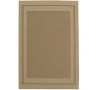 Set di 6 tovagliette da tavolo con supporto, 45x30 cm, beige.