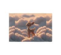 Set di 6 tovagliette per tavolo da pranzo WHJSHOP Deer on the Clouds Picture Hotel Family Banquet