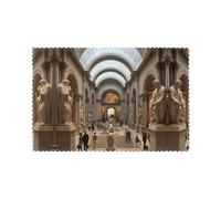 Set di 6 tovagliette per tavolo da pranzo WHJSHOP The Metropolitan Museum of Art di New York Stampe Hotel Family Banquet
