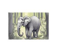 Set di 6 tovagliette per tavolo da pranzo WHJSHOP Walking Elephant Picture Hotel Family Banquet