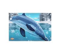 Set di 6 tovagliette per tavolo da pranzo WHJSHOP Winter The Delphin Picture Hotel Family Banquet