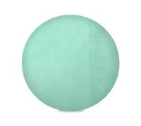 Set di 6 tovagliette rotonde a prova di calore, motivo natalizio verde menta, decorazione da parete, per cucina, sala da pranzo, 39,1 cm