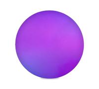 Set di 6 tovagliette rotonde lavabili antiscivolo con stampa a prova di calore, set di 6 tovagliette rosa blu viola sfumato fumetto cucina sala da pranzo 39,1 cm