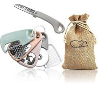 Set di 6 utensili da cucina impilabili per piccoli elettrodomestici, accessori per campeggio, auto, roulotte e campeggio, gadget e regali